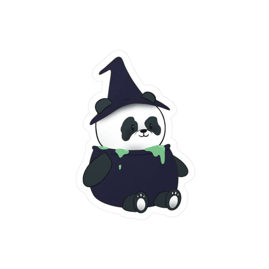 Panda Witch Sticker