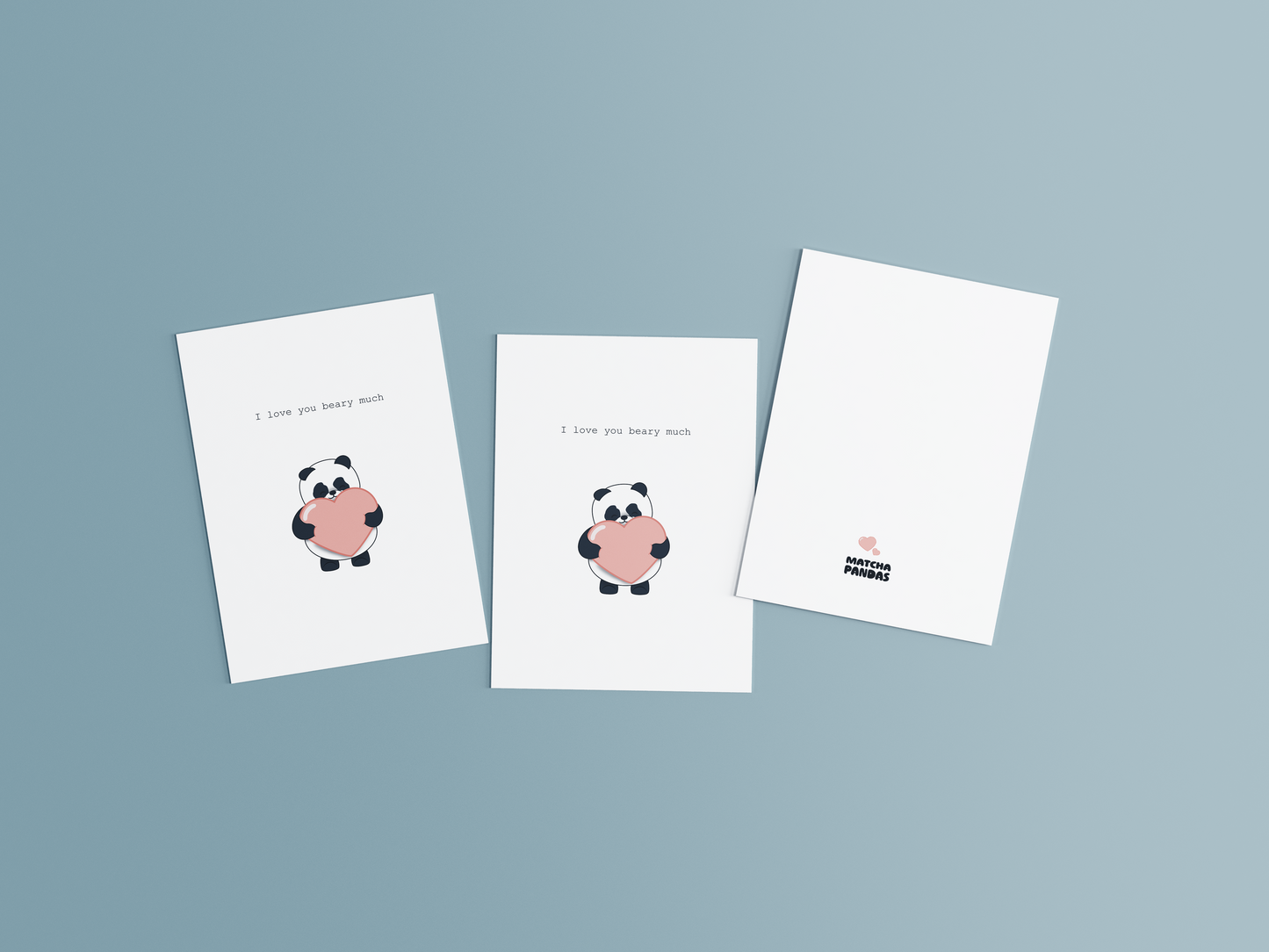 Panda Love Card