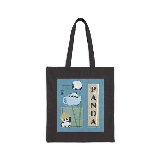 Panda Graphic Tote Bag