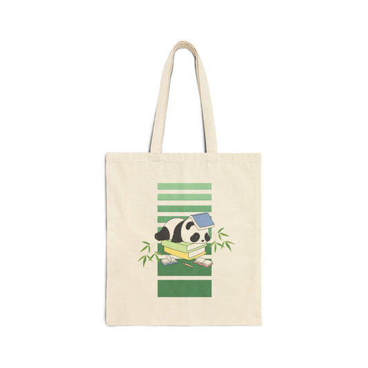 Studious Panda Tote Bag