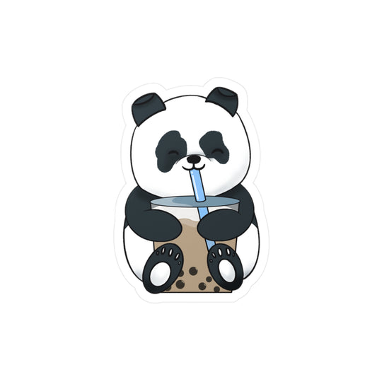 Panda Milk Tea Boba Sticker