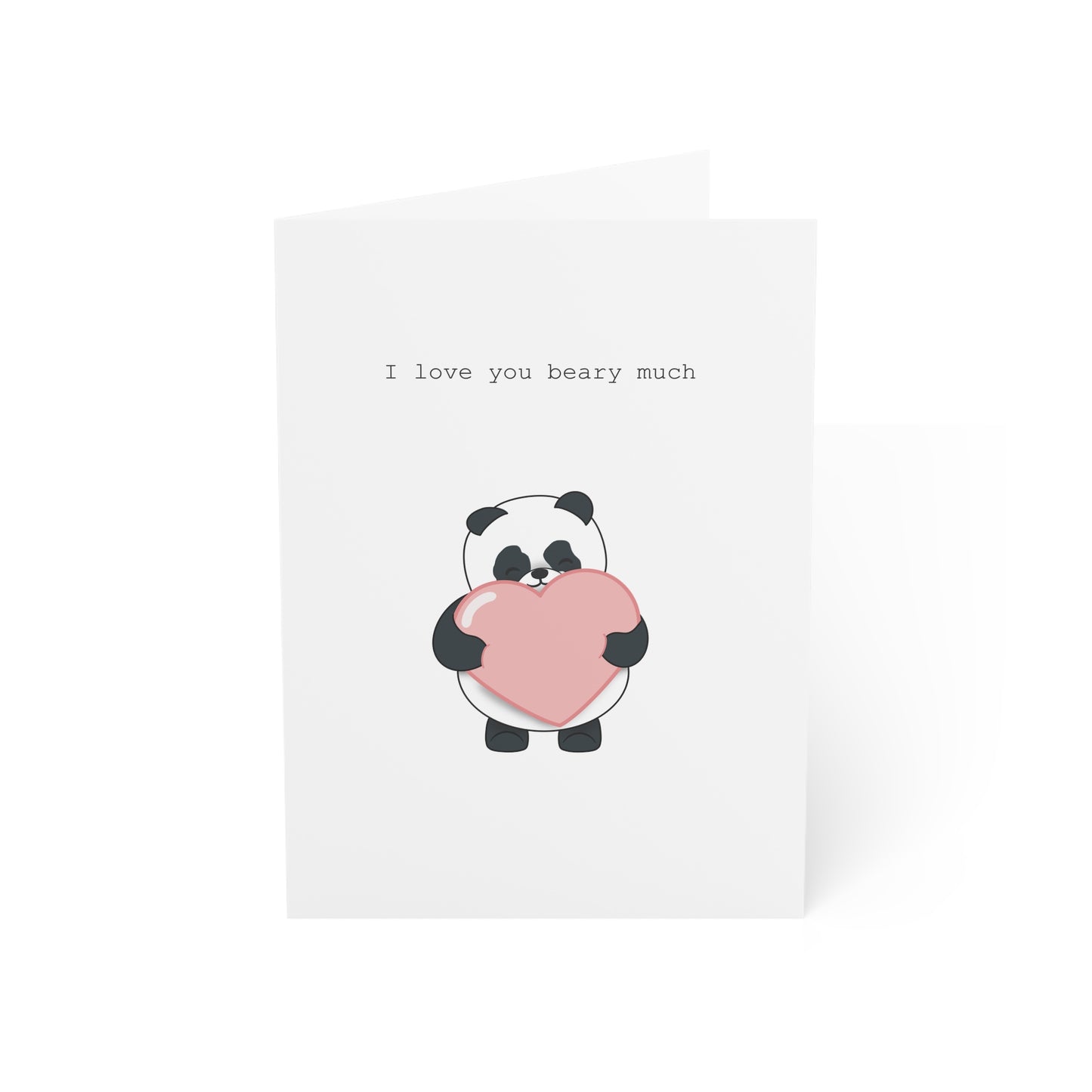 Panda Love Card