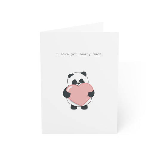 Panda Love Card