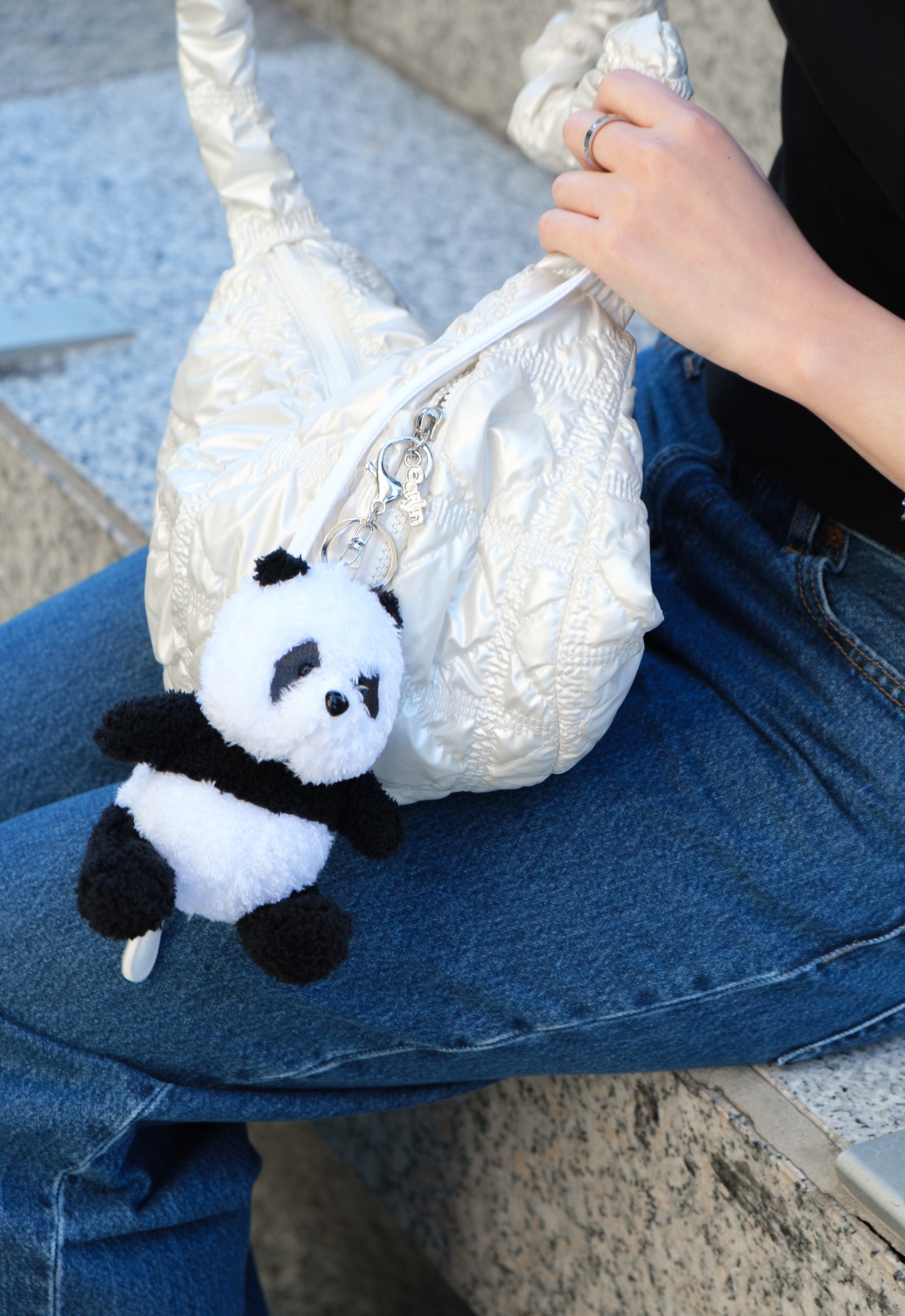 Panda Plush Keychain