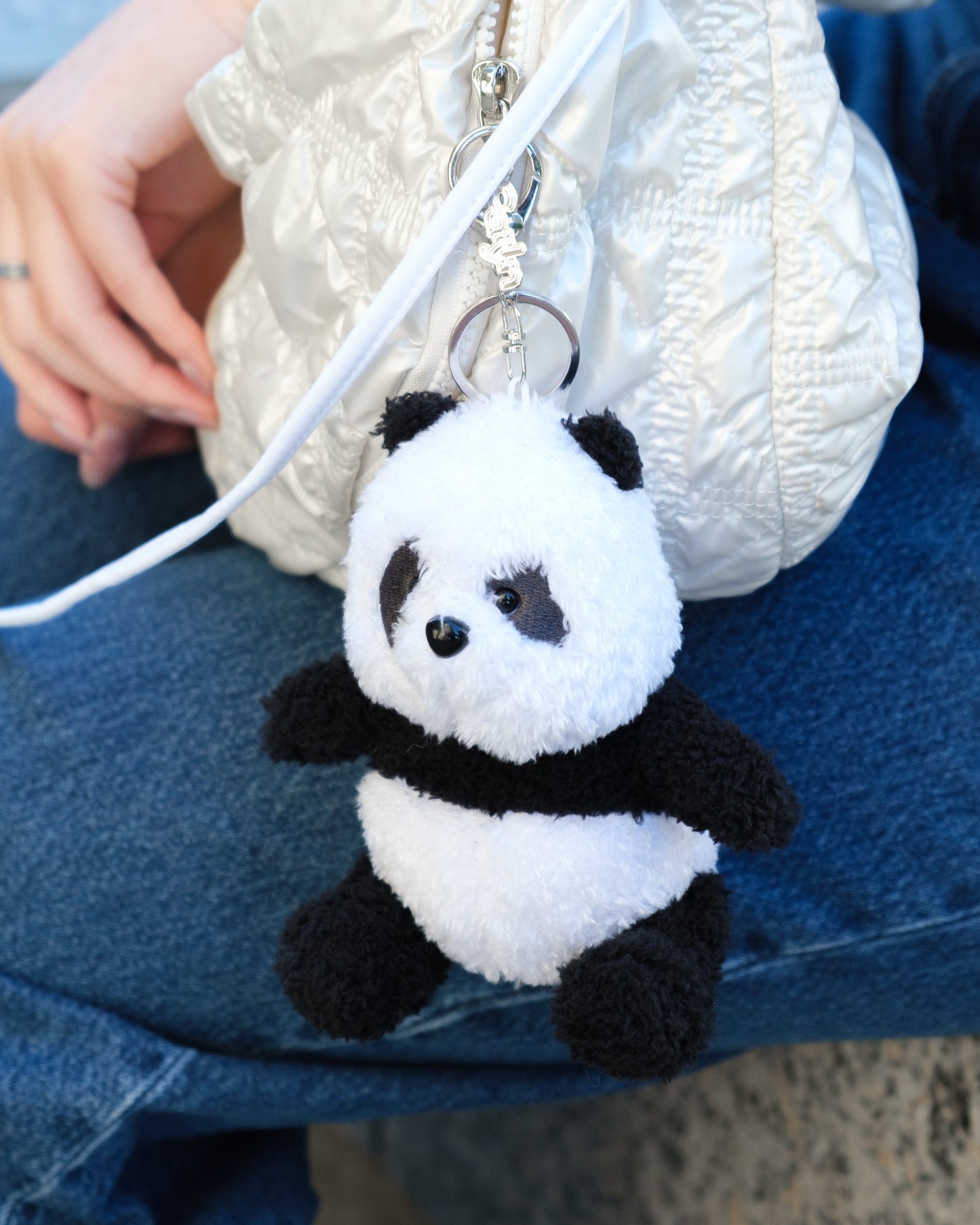 Panda Plush Keychain