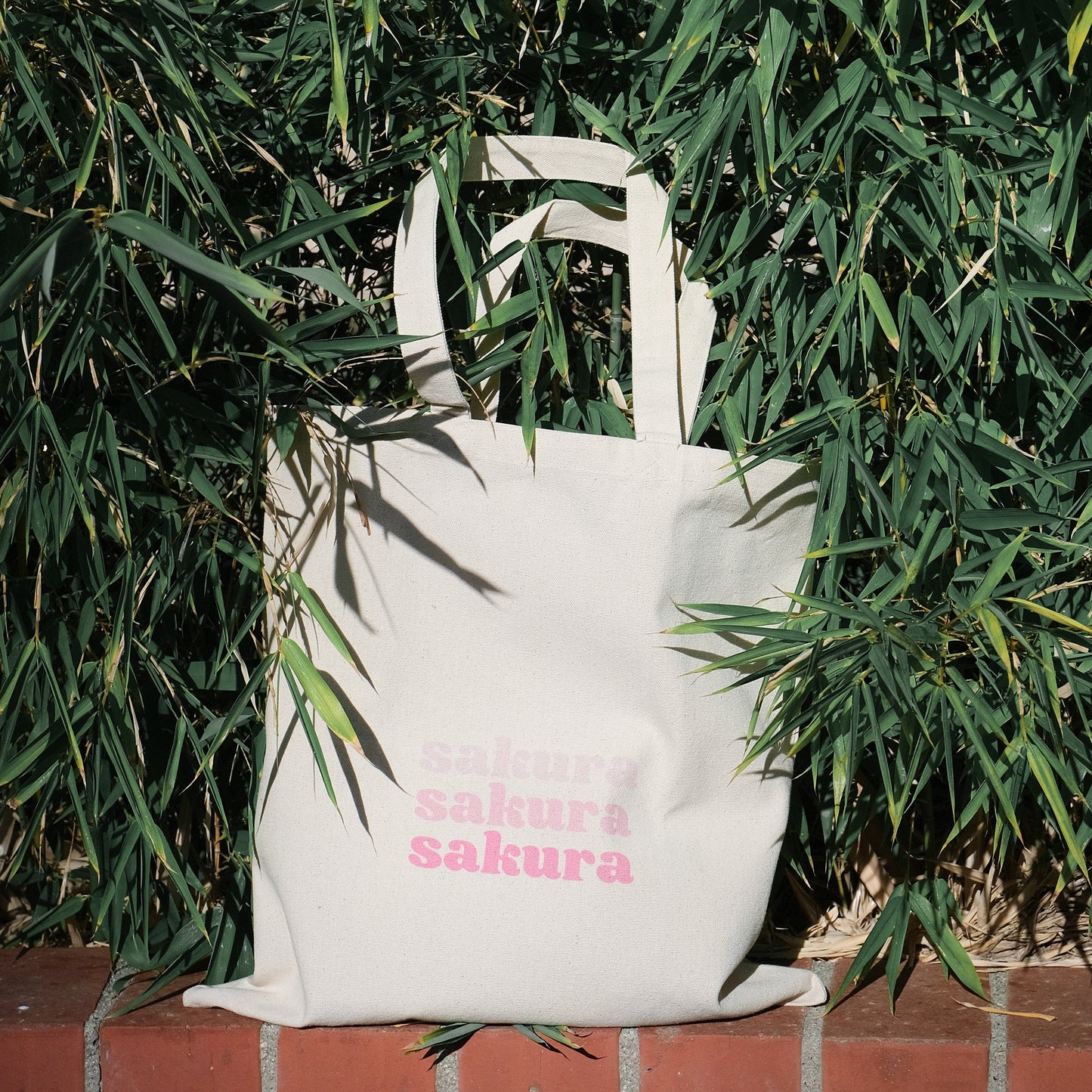 Sakura Canvas Tote Bag