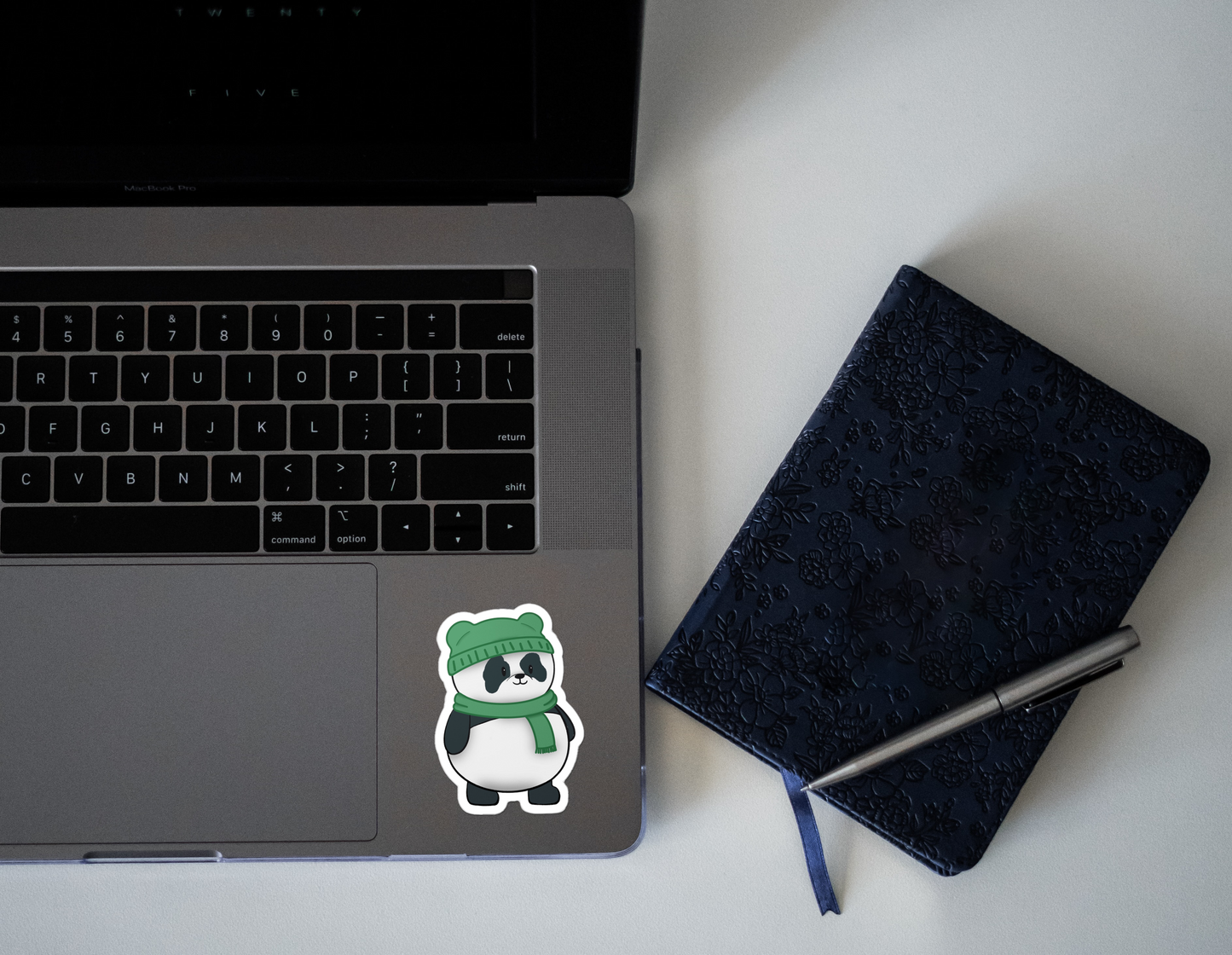 Cozy Panda Sticker